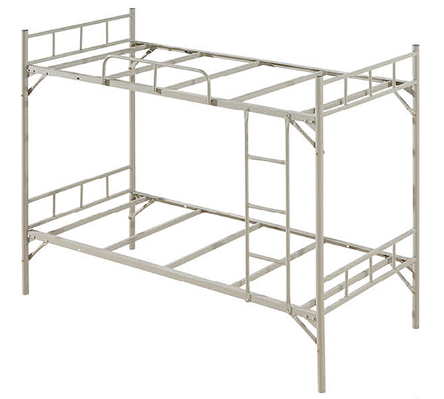 38圆管直柱角铁双层铁床W-05#（加厚）