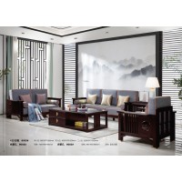 世华新中式家具：123沙发9003#