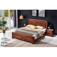 世华中式家具：大床9002#