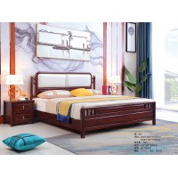 富有时尚新中式家具：床D3