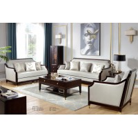 梵臣美尚现代美式轻奢家具：A8019沙发