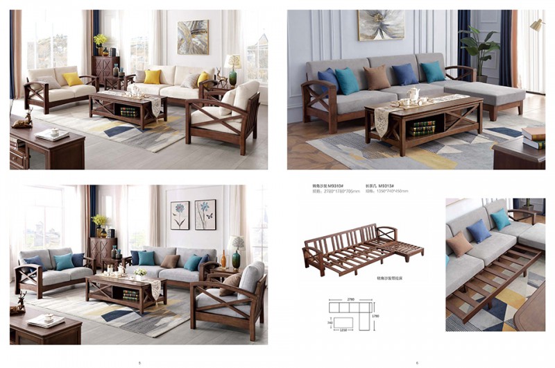 团团圆家具：西海岸美式风格家具系列产品3