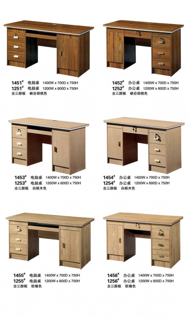 江西赣州南康电脑桌、办公桌家具产品3