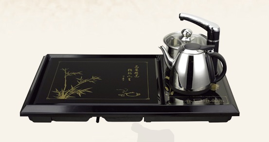 茶友轩302#黑色多功能组合茶艺炉
