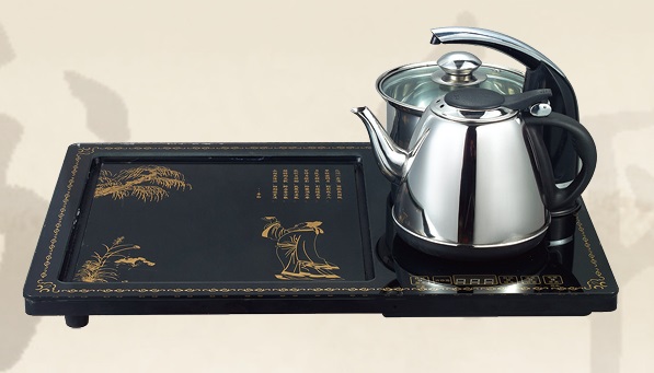 茶友轩307#黑色多功能组合茶艺炉