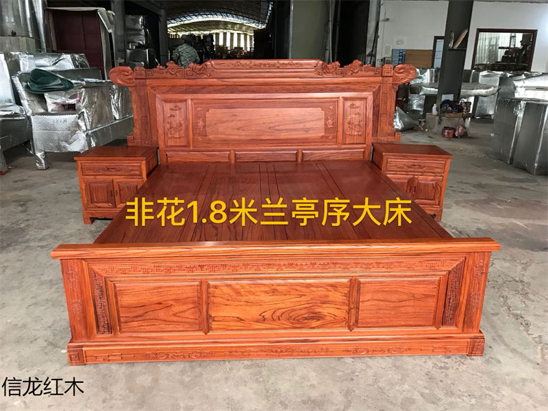 江西赣州南康非洲花梨红木家具26