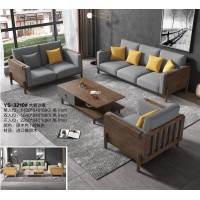 云杉木语现代北欧家具：YS-3210#大板沙发