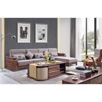 南喜紫金檀木家具：HK103#转角沙发