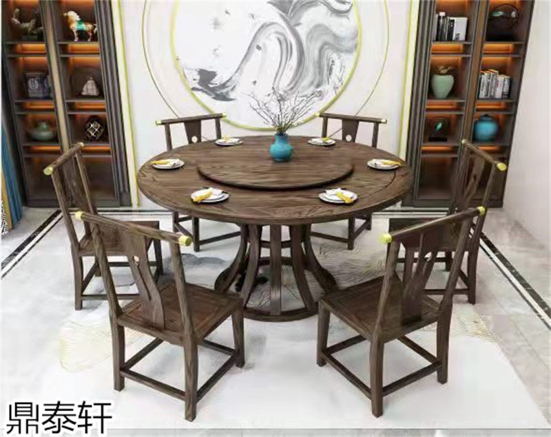 鼎泰轩·约梵 新中式白蜡木家具