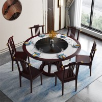 瑞联新中式家具：301#圆餐桌