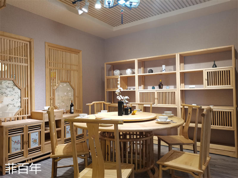 菲百年 新中式禅意风格瓷木艺术家具