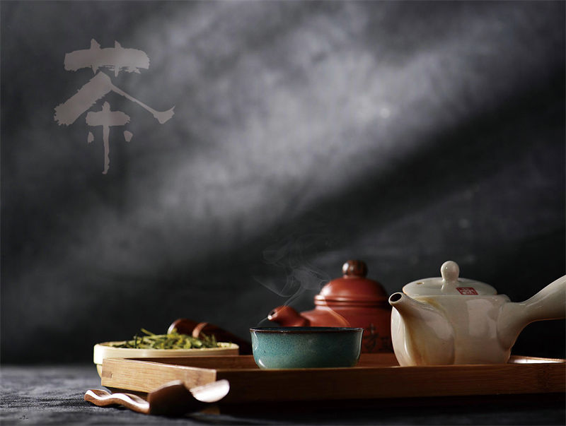 御秀聚美现代新中式古典茶台